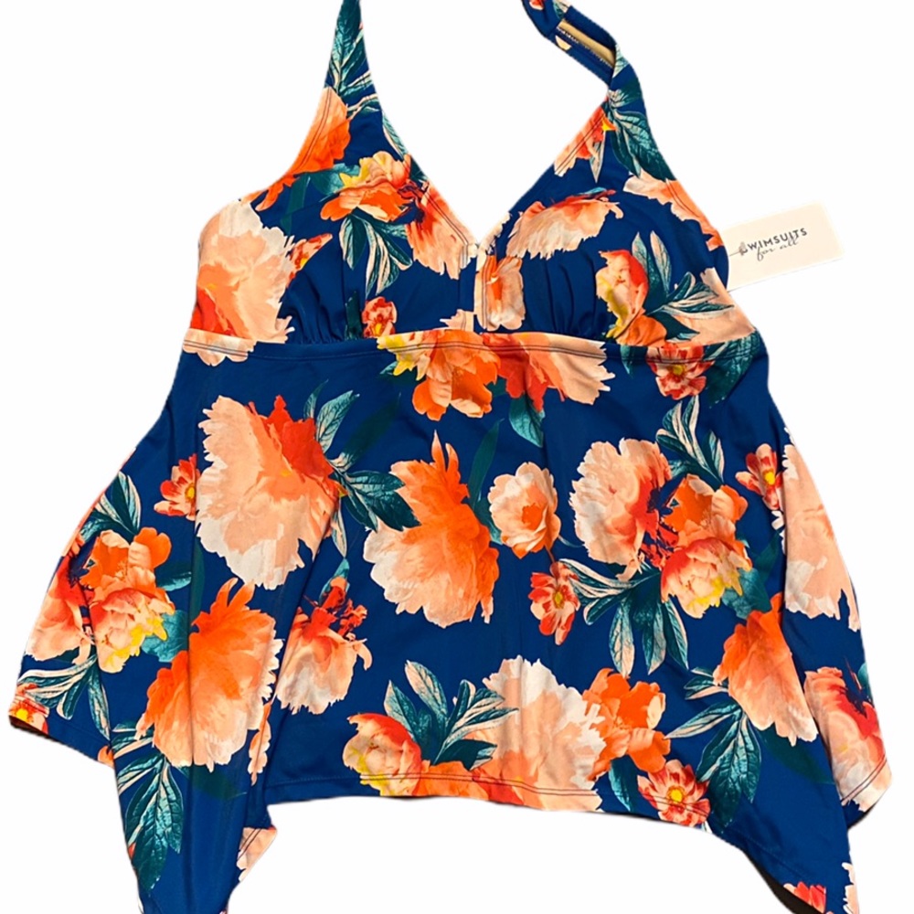 Swimsuits for all Flared Tankini w/ Bust Support